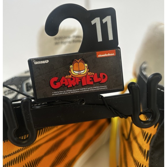 NWT Groundup Nickelodeon Men's Garfield High Top Orange Shoes Size 11 - Picture 14 of 14